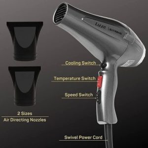 سشوار لیز مدل اکستریم – ۲۴۰۰ وات | حرفه‌ای، اورجینال و قدرتمند